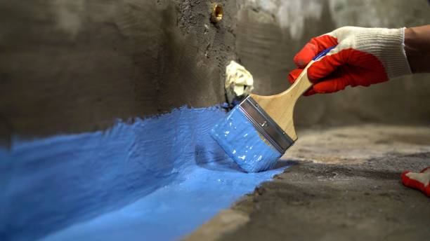 Commercial Foundation Crack Repair project at a Hampton, GA business property by SJ Waterproofing Pros